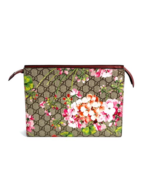 Gucci Large GG Supreme Blooms Cosmetic Case 12