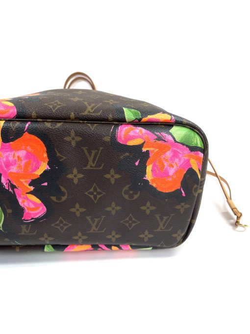 Louis Vuitton Stephen Sprouse Roses Neverfull MM pattern