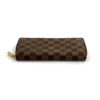 Louis Vuitton Damier Ebene Zippy Wallet Brown 4