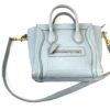Celine Nano Luggage Crossbody Bag in Blue/Grey  24