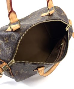 Louis Vuitton Monogram Speedy Bandoulière 30 Shoulder Bag inside view