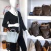 Celine Nano Luggage Crossbody Bag in Blue/Grey  3