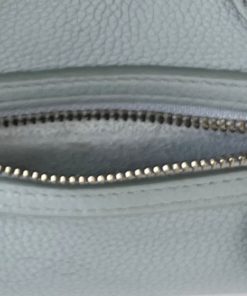 Celine Nano Luggage Crossbody Bag in Blue/Grey 