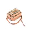 Burberry Chain Link Camera Bag Pink/Peach Crossbody Gold Vintage Check Crossbody 14