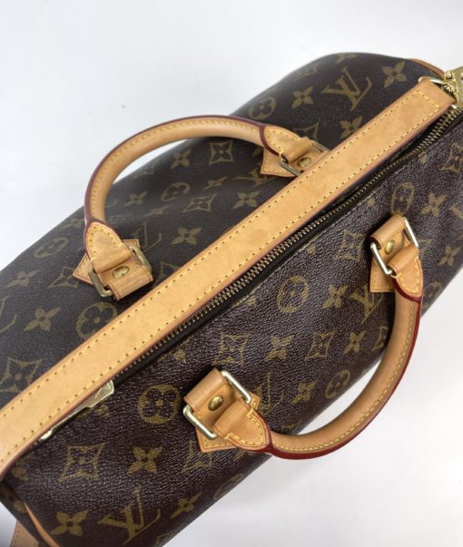 Louis Vuitton Monogram Speedy Bandoulière 30 Shoulder Bag strap