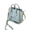 Celine Nano Luggage Crossbody Bag in Blue/Grey 
