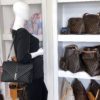 YSL Saint Laurent College Large Quilted Black Leather V-Flap Shoulder Bag 4