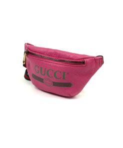 Gucci Pink Leather Small Bum Bag