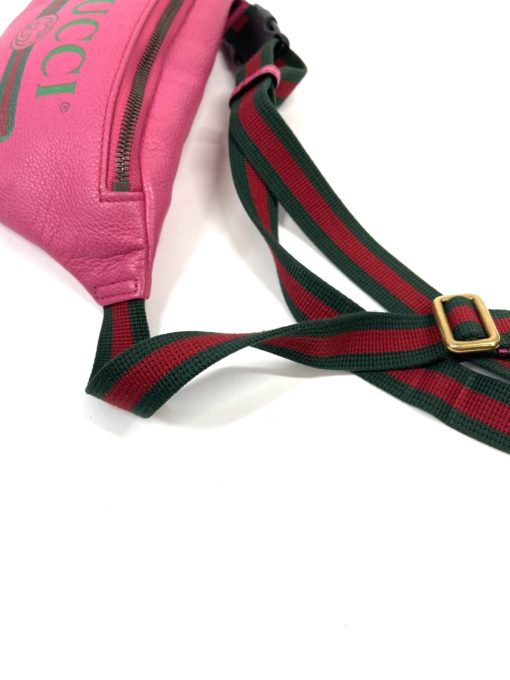 Gucci Pink Leather Small Bum Belt Bag 8