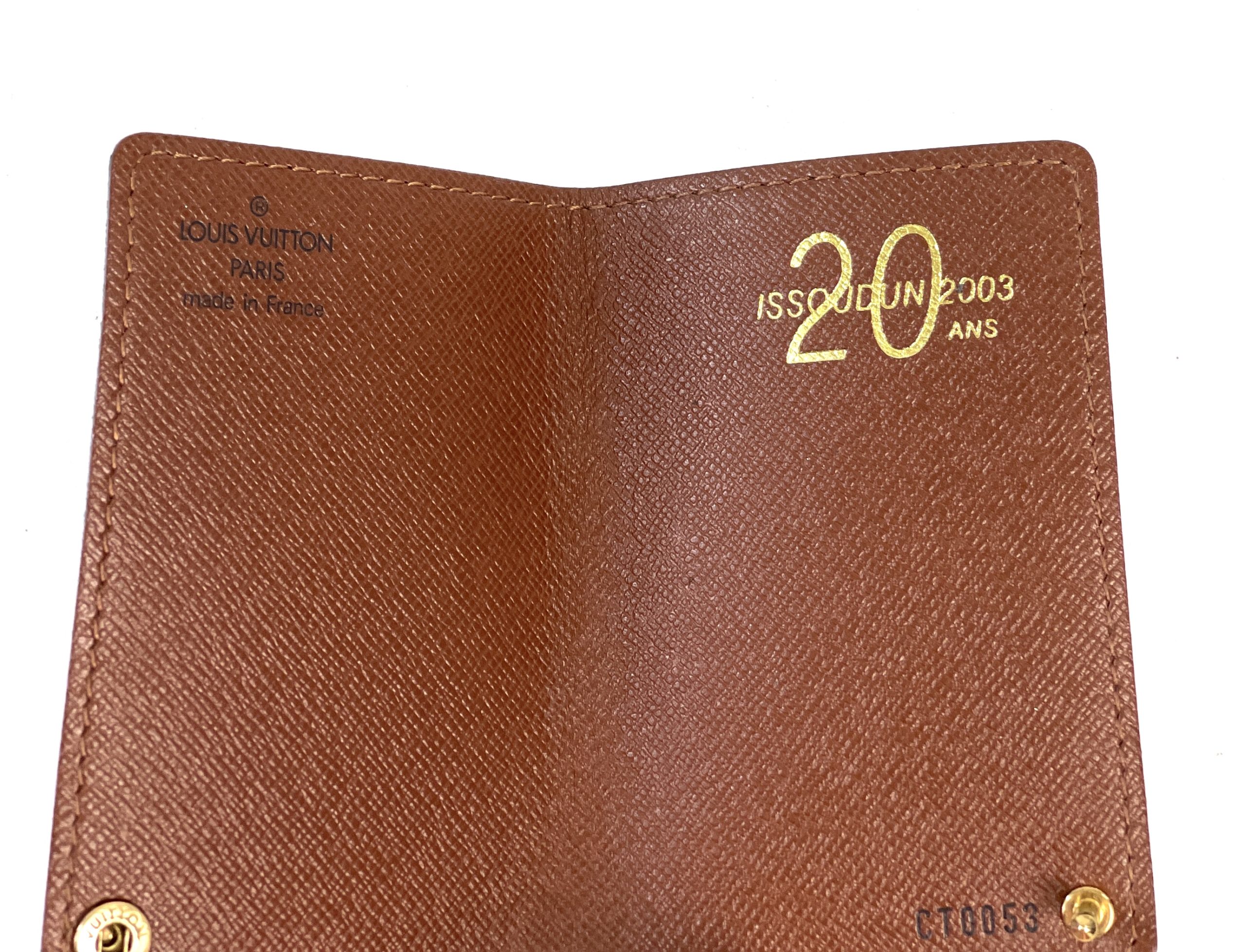Louis Vuitton Monogram Porte Cartes Credit Pression Card Holder –