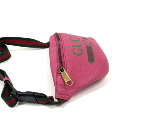 Gucci Pink Leather Small Bum Belt Bag 12