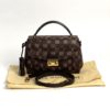 Louis Vuitton Damier Ebene Croisette Crossbody 12