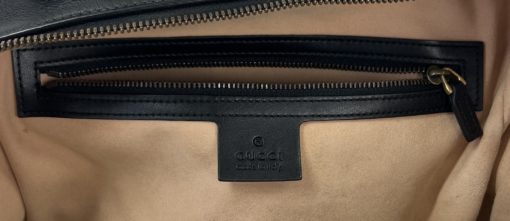 Gucci Matelasse Sylvie Web Marmont GG Black Handbag 35