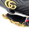 Gucci Matelasse Sylvie Web Marmont GG Black Handbag 14