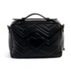 Gucci Matelasse Sylvie Web Marmont GG Black Handbag 4