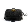 Gucci Matelasse Sylvie Web Marmont GG Black Handbag 10