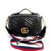 Gucci Matelasse Sylvie Web Marmont GG Black Handbag 13
