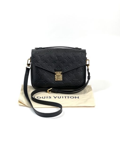 Louis Vuitton Black Empreinte Pochette Metis 2