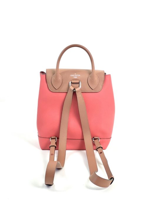 Louis Vuitton Pink Lockme Backpack back