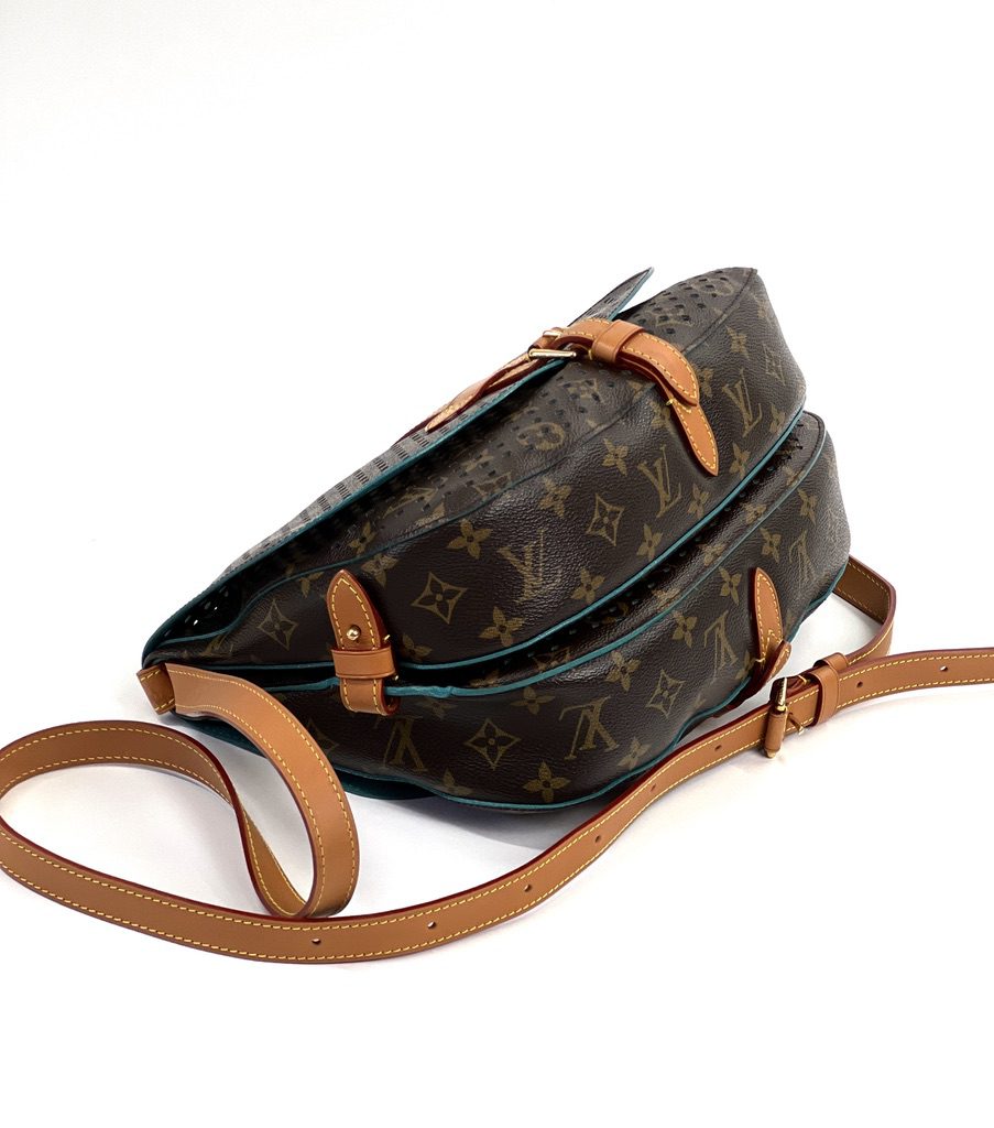 Louis Vuitton Perforated Monogram Flore Saumur 30 - A World Of
