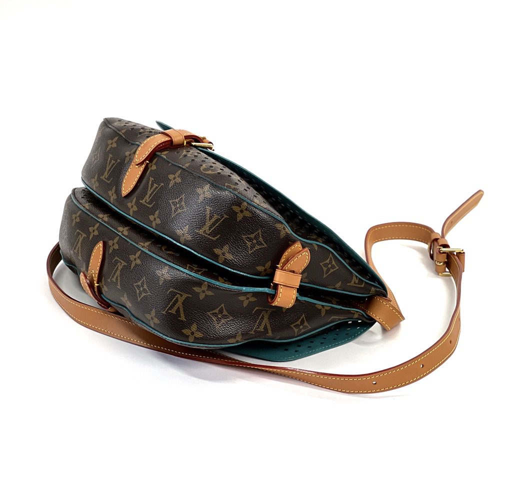 Louis Vuitton Limited Edition Saumur Mono Flore Bag