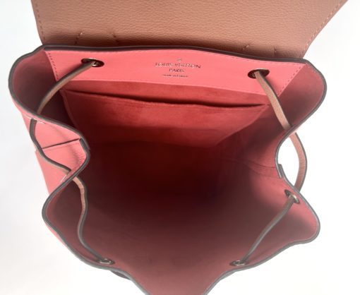 Louis Vuitton Pink Lockme Backpack inside