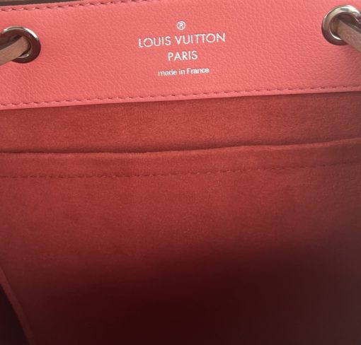 Louis Vuitton Pink Lockme Backpack inside