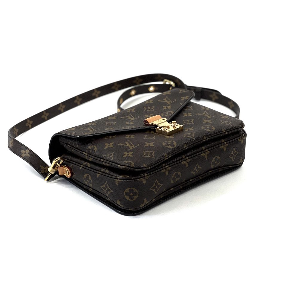 Louis Vuitton Metis Monogram Canvas Leather Hobo with Dust Bag