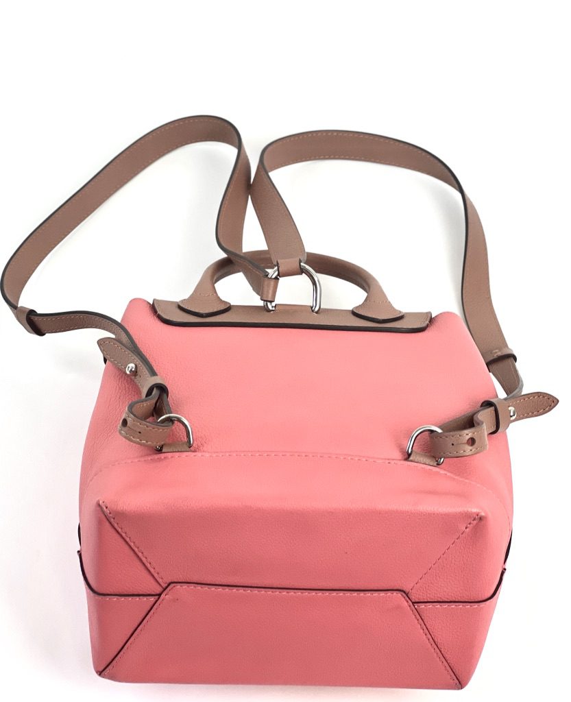 LOUIS VUITTON LOCKME Backpack Mini M53195 Calf Leather Rose Ballet Noir Pink