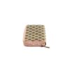 Gucci GG Canvas Zip Around Wallet with Soft Pink Trim 8