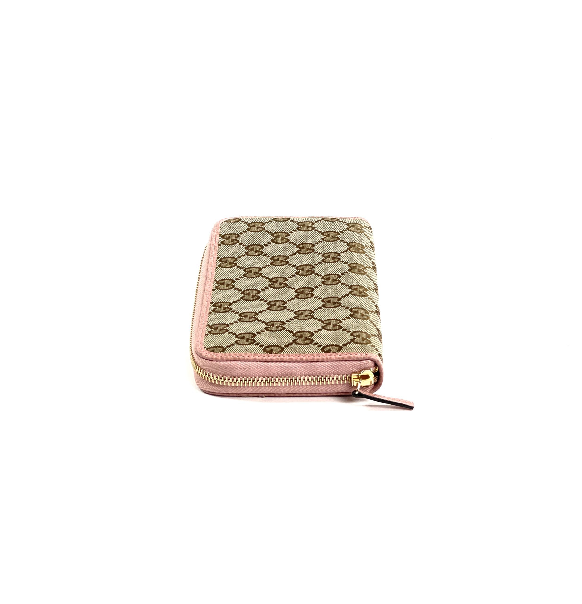 Gucci GG Canvas Web Small Wallet (SHG-33778) – LuxeDH