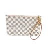 Louis Vuitton Azur Neverfull Pochette Pouch with Rose Ballerine 5