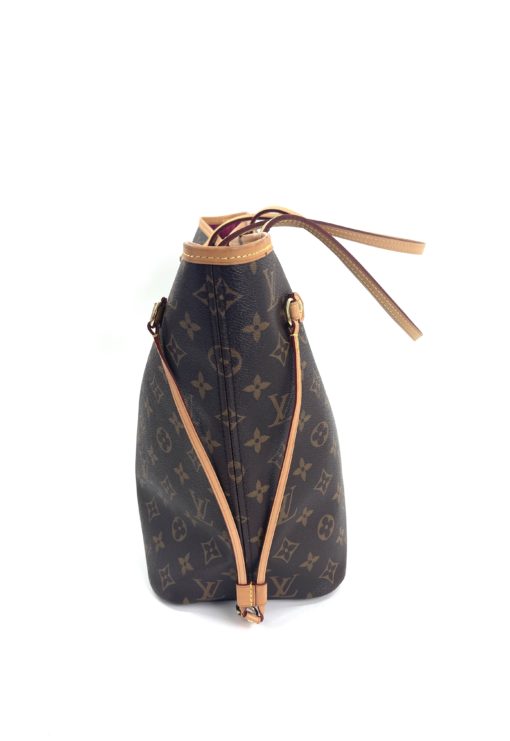 Louis Vuitton Neverfull MM Monogram with Pivone Pink 12