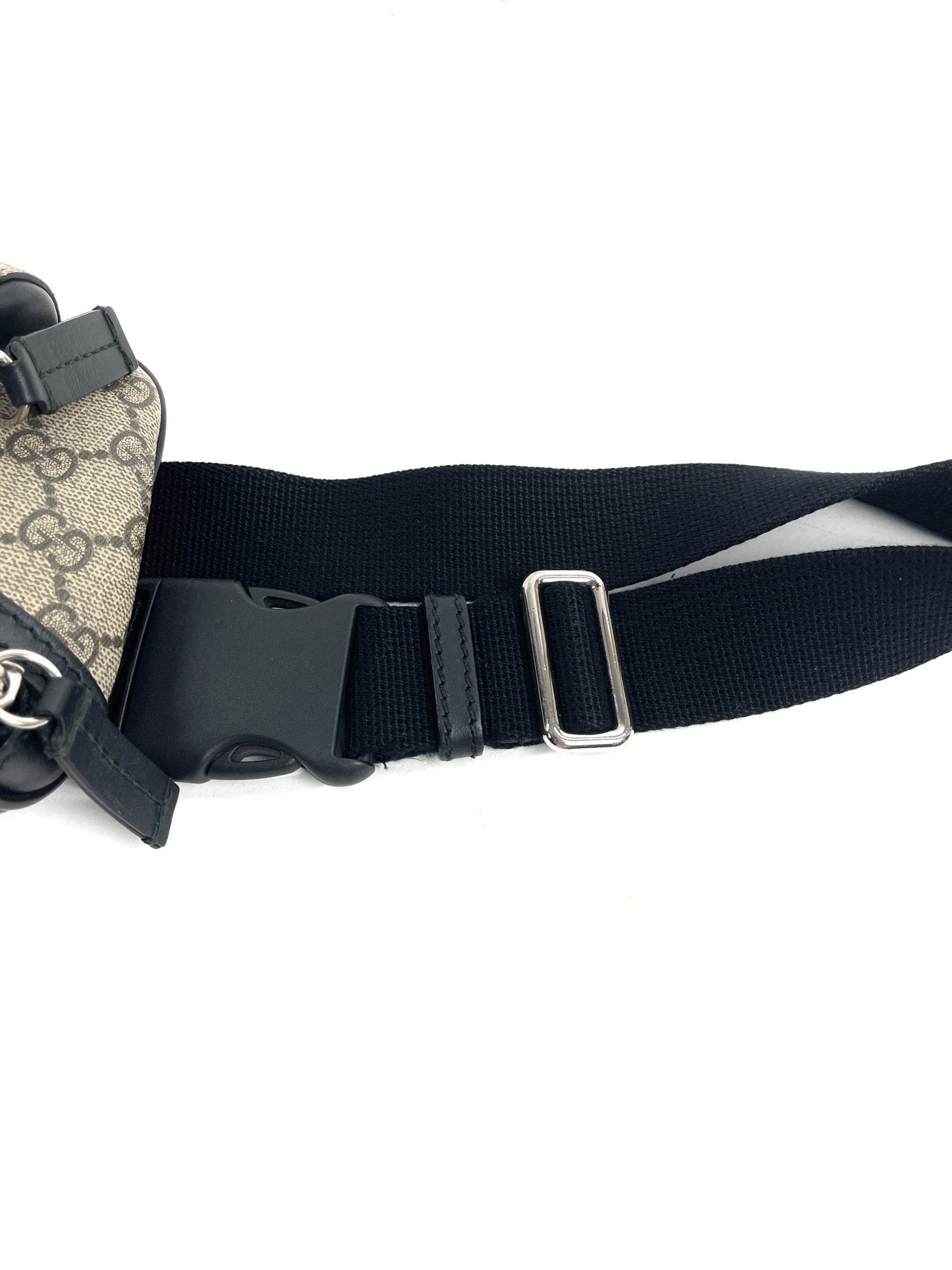 Gucci Gg Monogram Canvas Belt Bag Beige