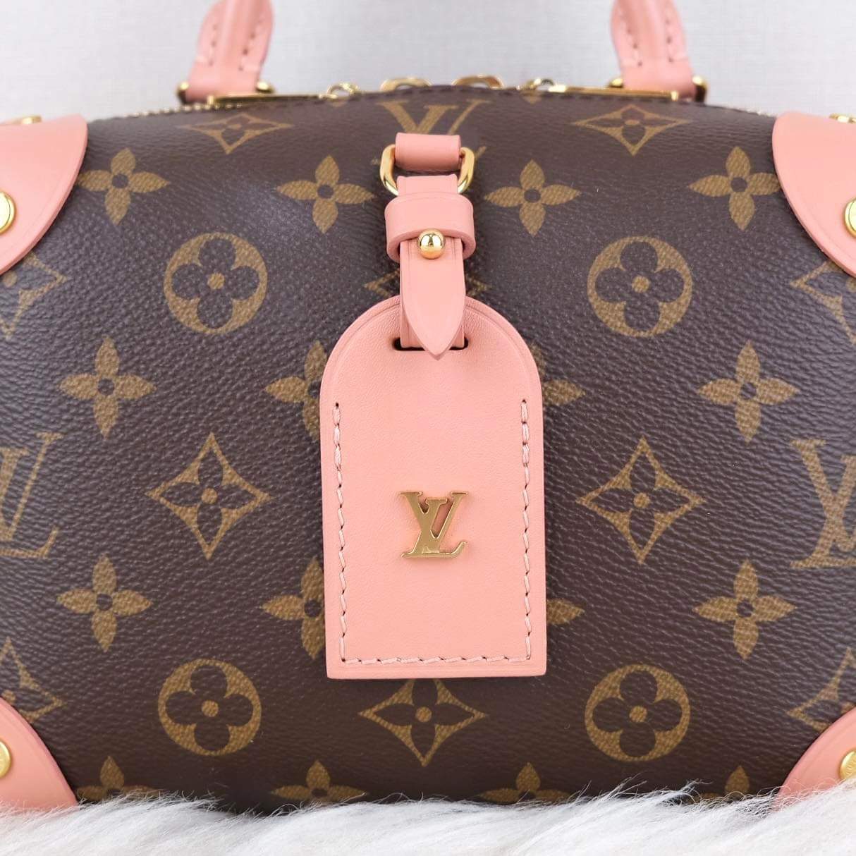 Louis Vuitton Monogram Petite Malle Souple Bag