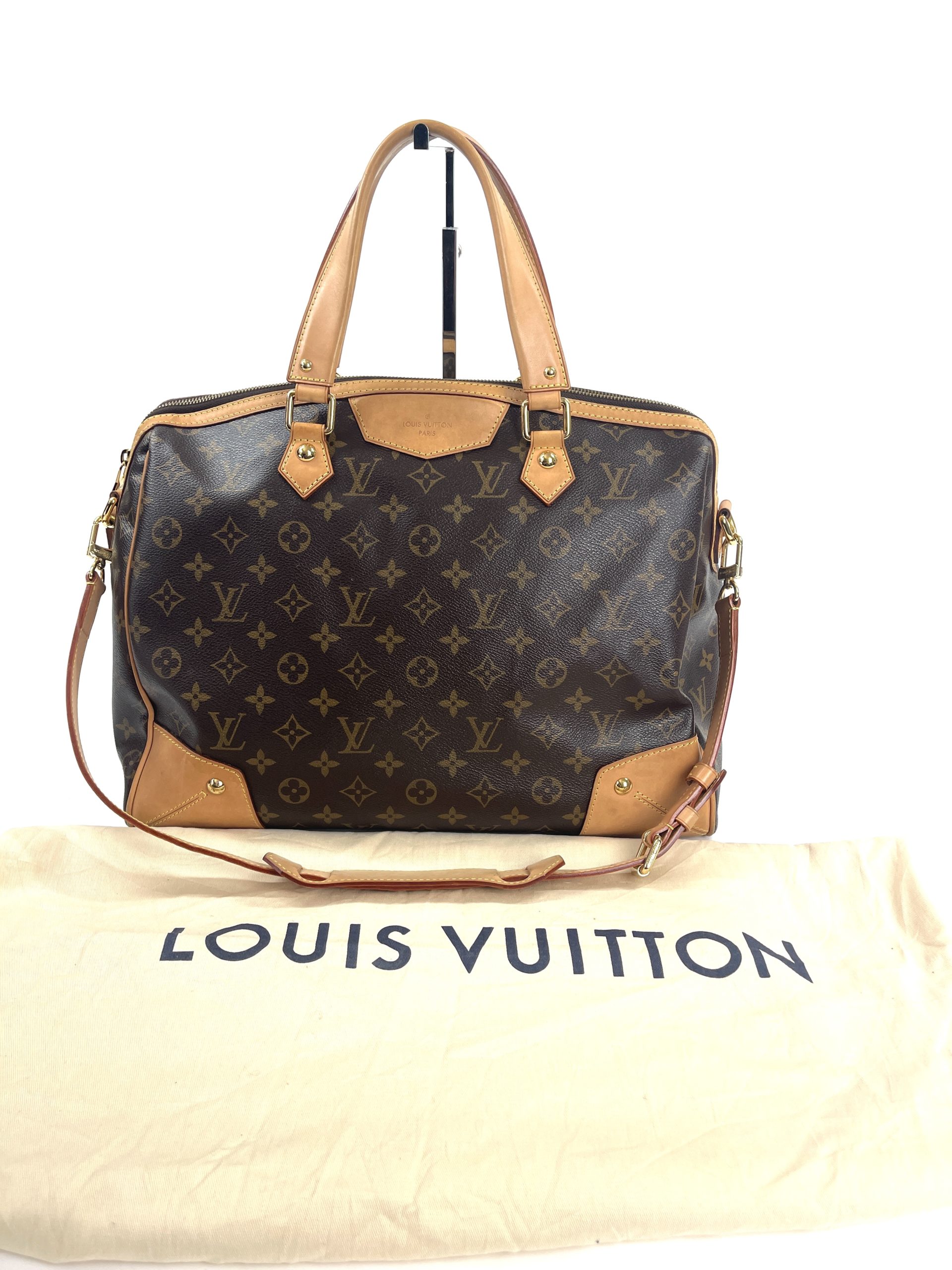 Louis Vuitton Monogram Canvas and Leather Retiro GM Bag Louis