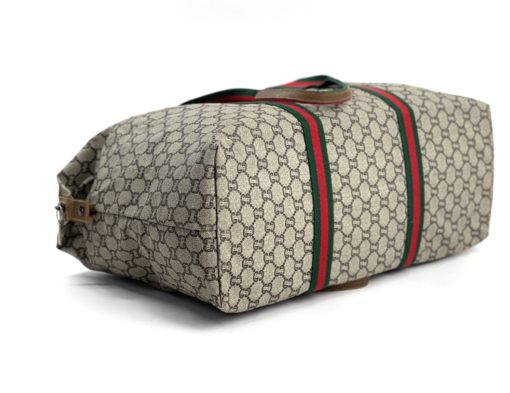 Gucci Plus GG Large Travel Tote Weekender Vintage bottom