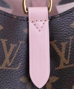 Louis Vuitton Monogram Neo Noe MM Rose Poudre strap