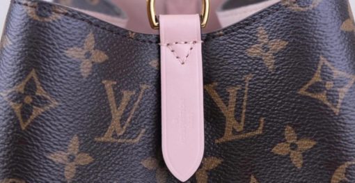 Louis Vuitton Monogram Neo Noe MM Rose Poudre strap