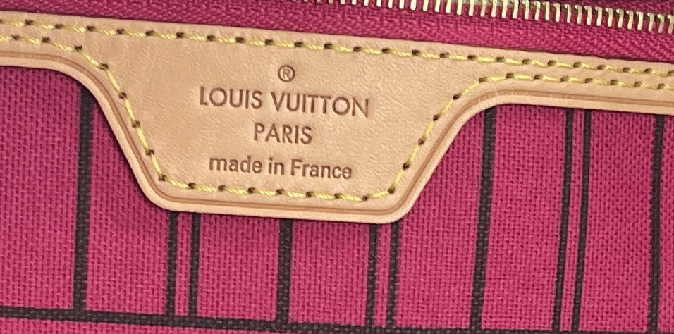Louis Vuitton Pink Monogram V Neverfull MM QJB0BJ8FPA000