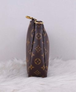 Louis Vuitton Monogram Multi Pochette Crossbody with Rose Clair Strap side