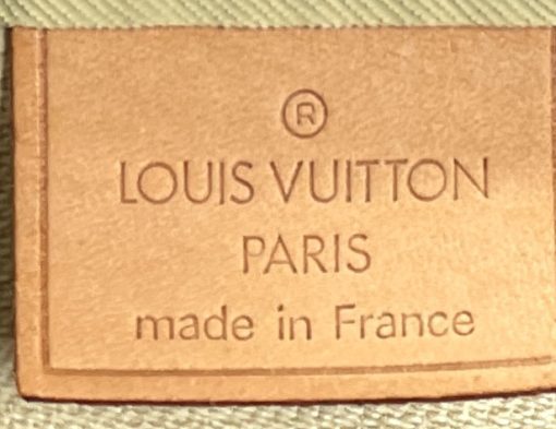 Louis Vuitton Monogram Classic Deauville Satchel date tag
