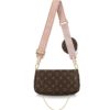 Louis Vuitton Monogram Multi Pochette Crossbody with Rose Clair Strap 5