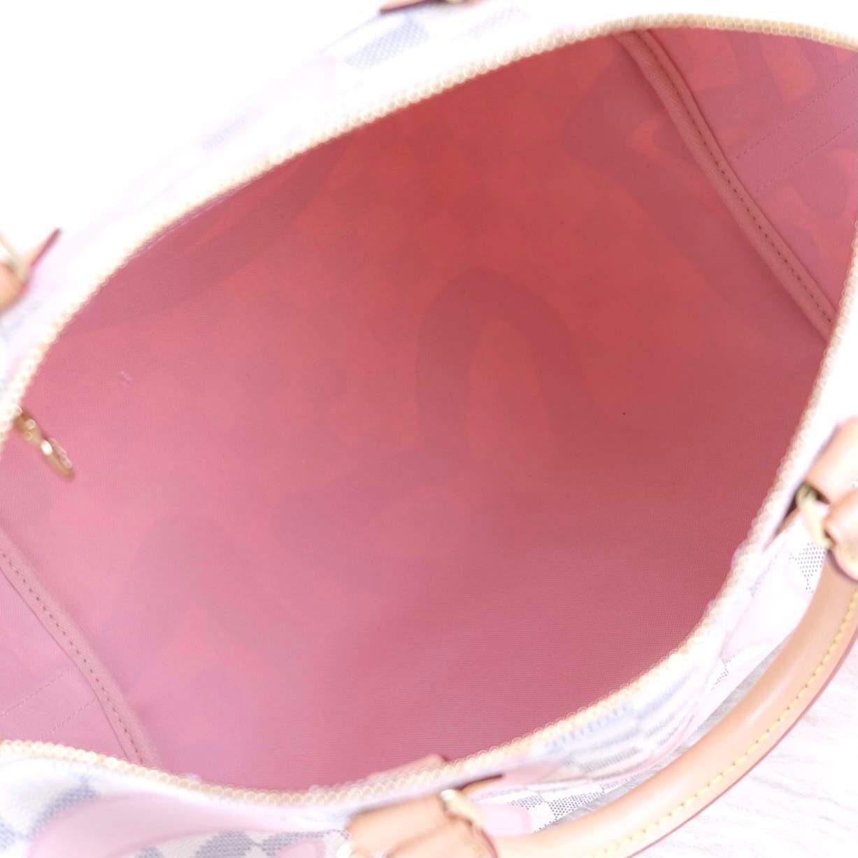 Louis Vuitton Speedy 30 Bandoulière Pink Tahitienne Handbag Bag –  eliterepeatny