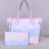 Louis Vuitton Monogram Escale Neverfull MM Pastel with Pouch