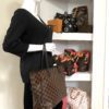 Louis Vuitton Neverfull MM Damier Ebene Tote 19