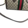 Gucci GG Supreme Monogram Web Medium Ophidia Boston Brown 29