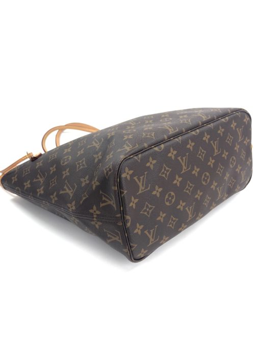 Louis Vuitton Neverfull MM Monogram with Pivone Pink 16