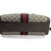 Gucci GG Supreme Monogram Web Medium Ophidia Boston Brown 8