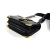 Prada City Calf Black Saffiano Leather Cahier Shoulder Bag 28